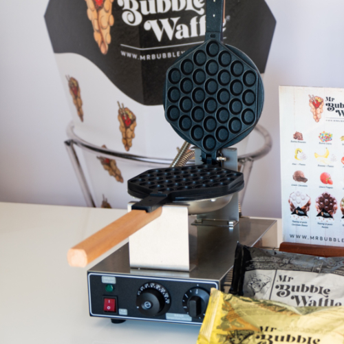 Piastra professionale Bubble Waffle